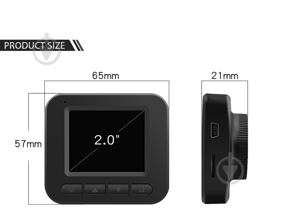 Відеореєстратор Carcam H2 - фото 6