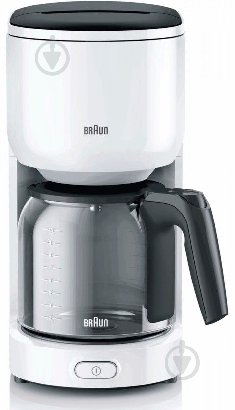 Кофеварка капельная Braun KF 3100 WH - фото 1