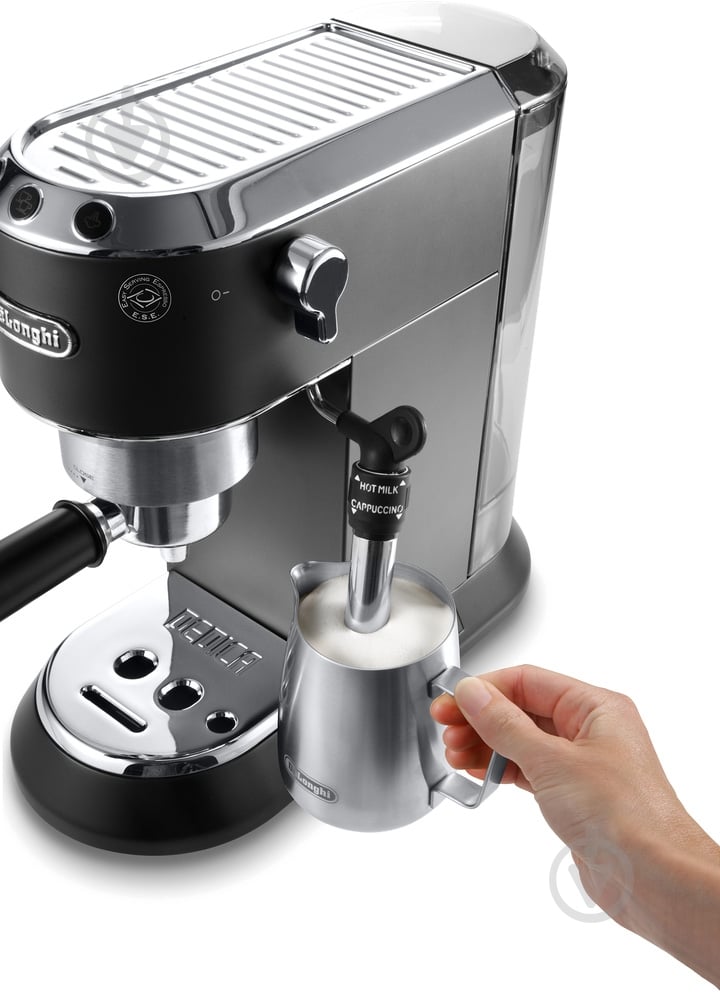 Кавоварка ріжкова Delonghi Dedica EC685.BK - фото 11