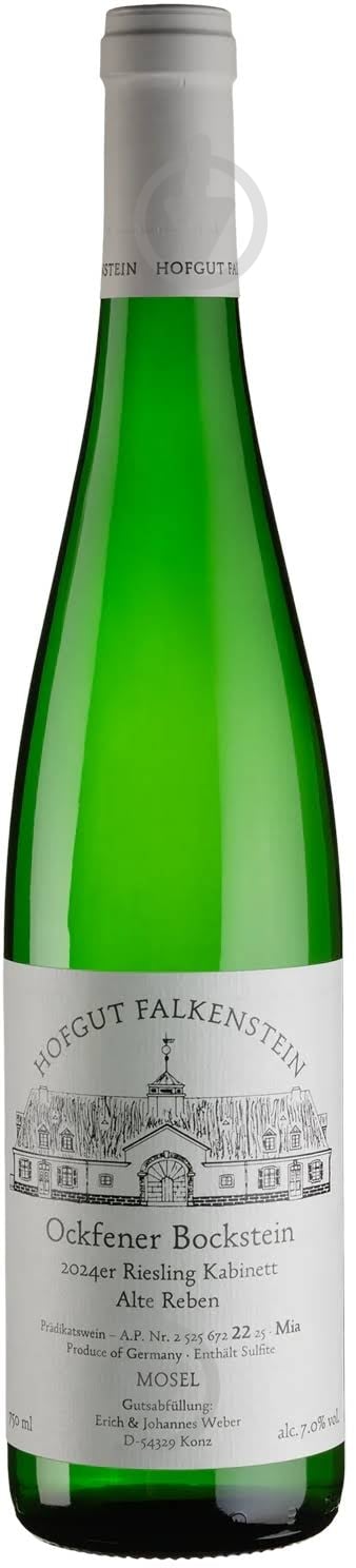 Вино Ockfener Bockstein Riesling Kabinett 2024 0,75 л - фото 1 Вино Ockfener Bockstein Riesling Kabinett 2024 0,75 л - фото 1