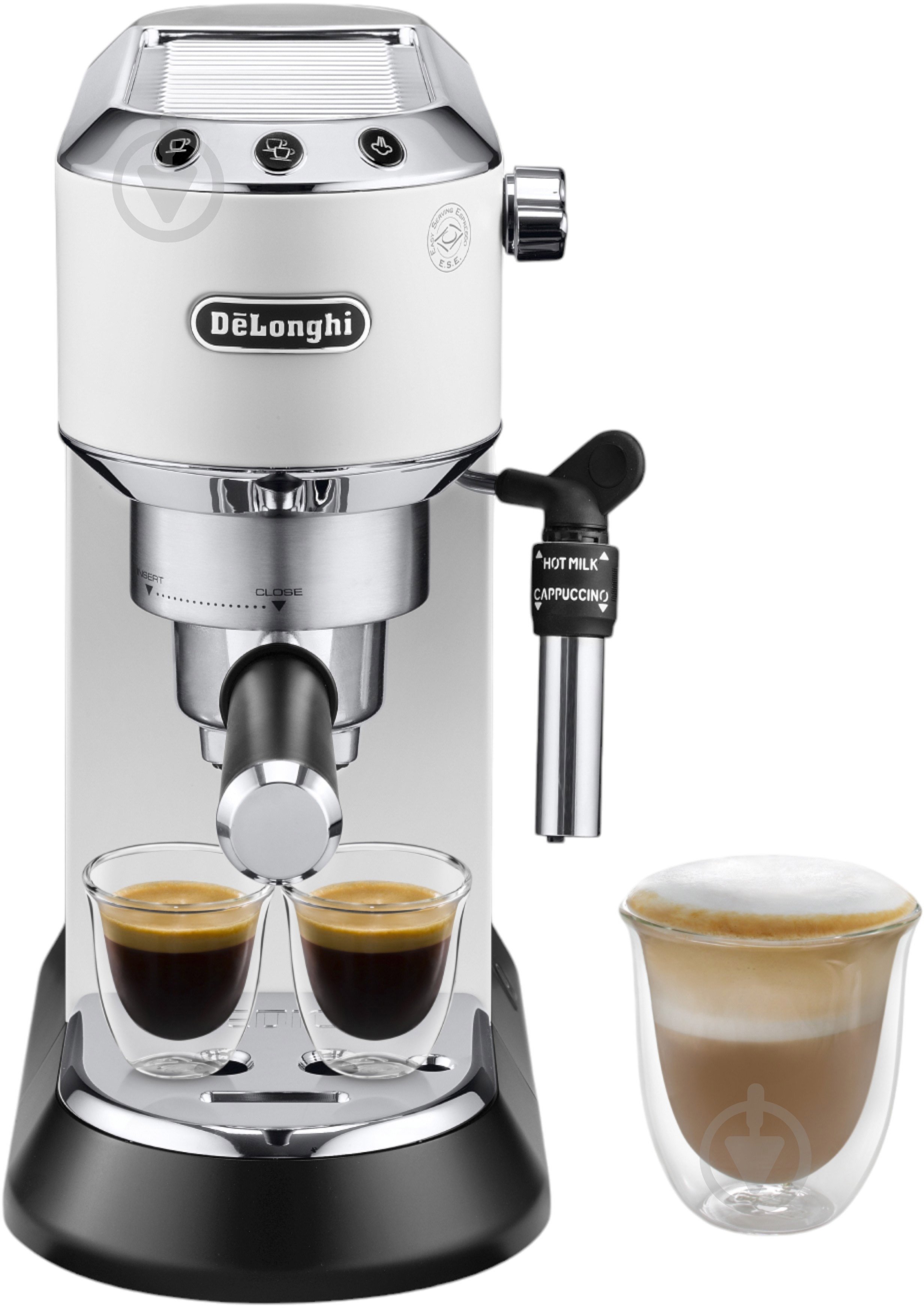 Кавоварка ріжкова Delonghi Dedica EC685.W - фото 1