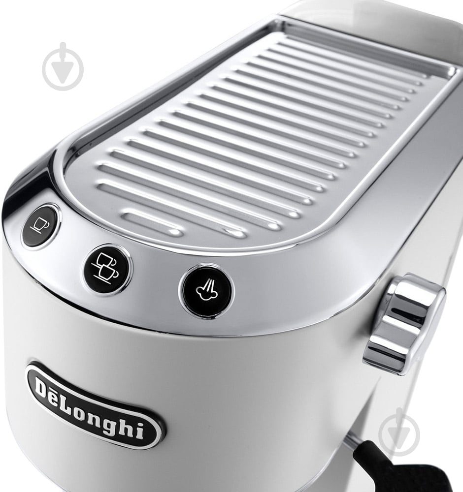 Кавоварка ріжкова Delonghi Dedica EC685.W - фото 9