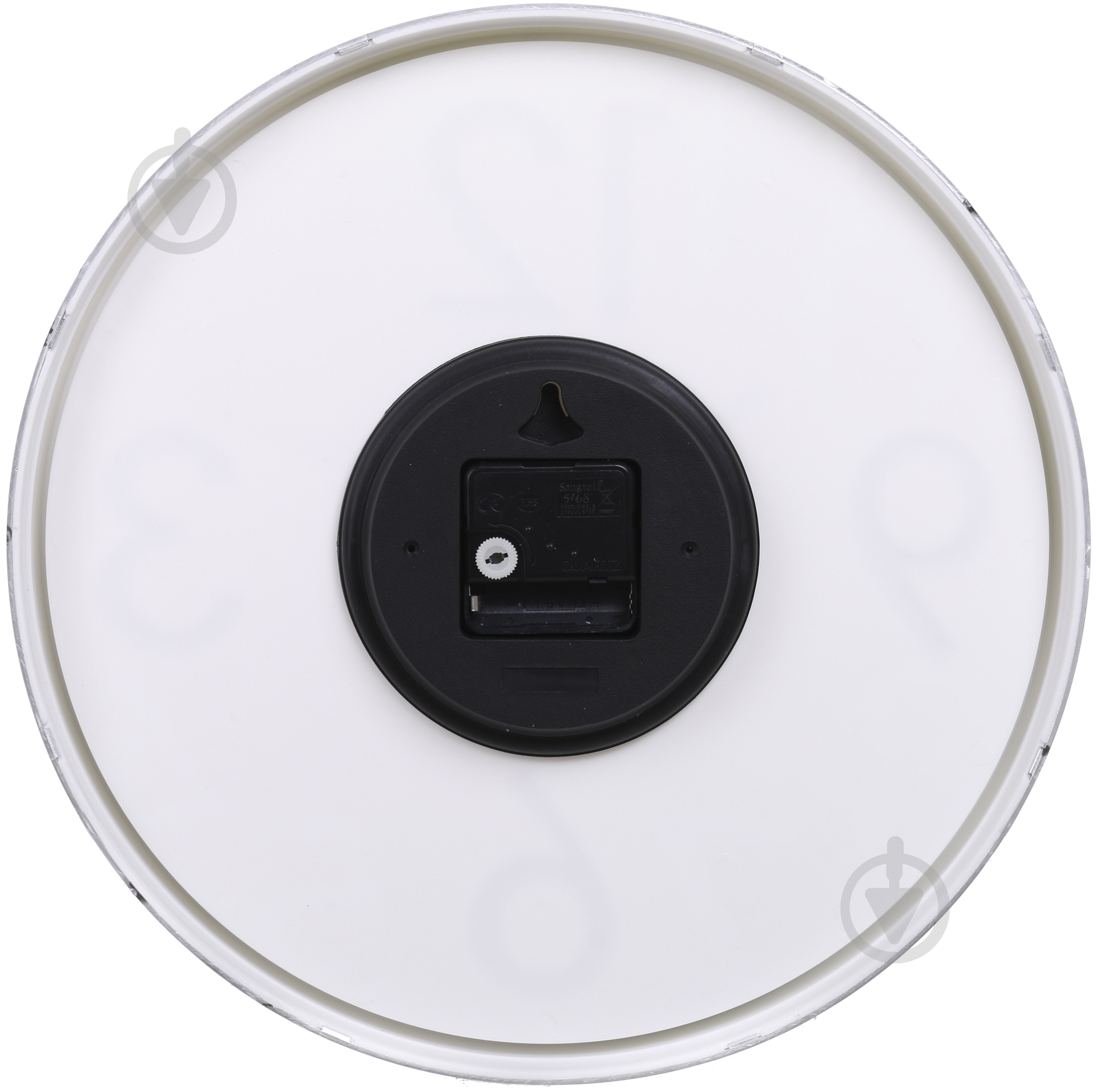 Годинник настінний Basic 35,5 см срібний - фото 3