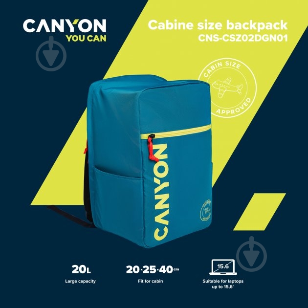 ᐉ Рюкзак Canyon CSZ-2 для подорожей 15.6