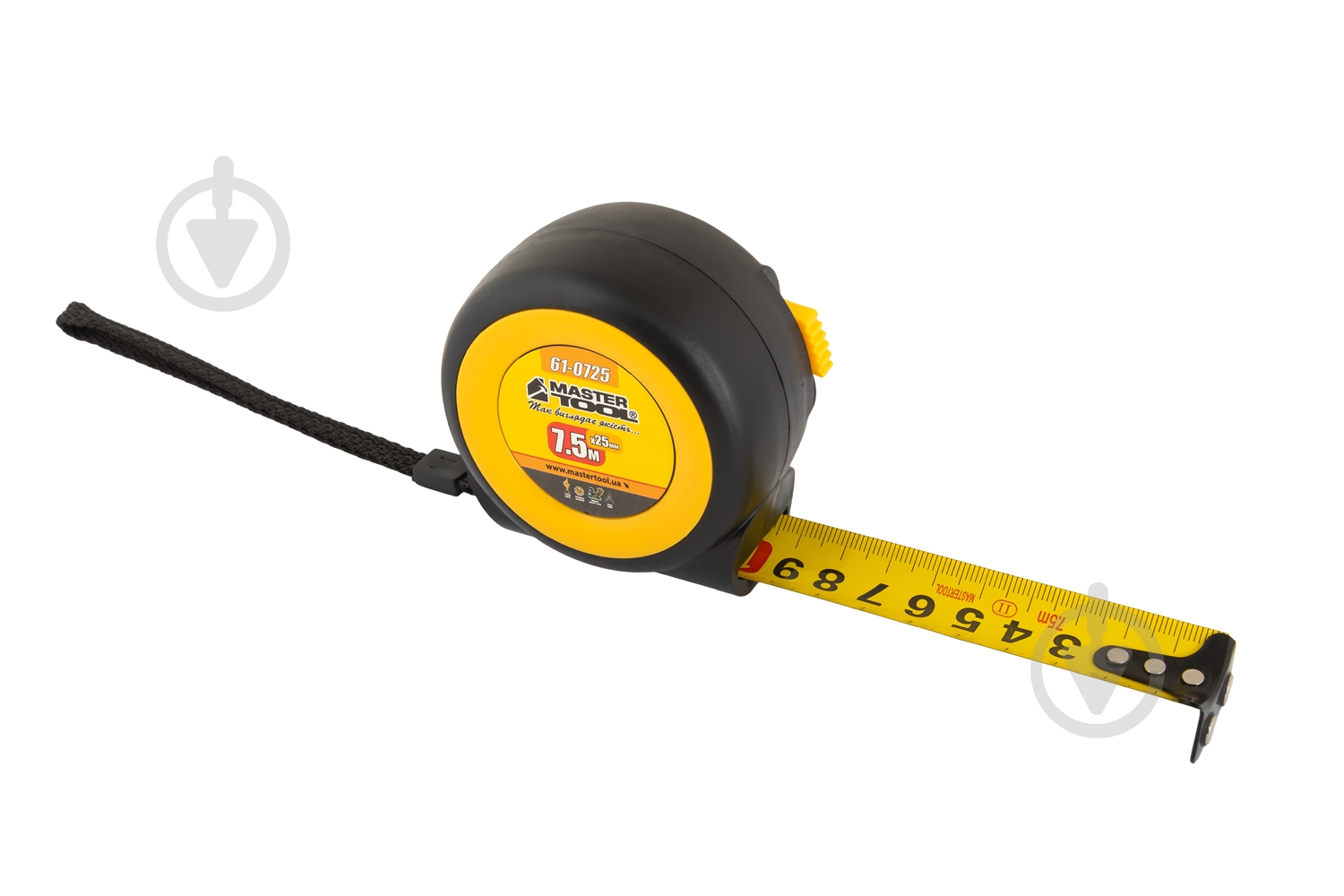 Рулетка MasterTool 61-0725 7,5  м x 25  мм - фото 1