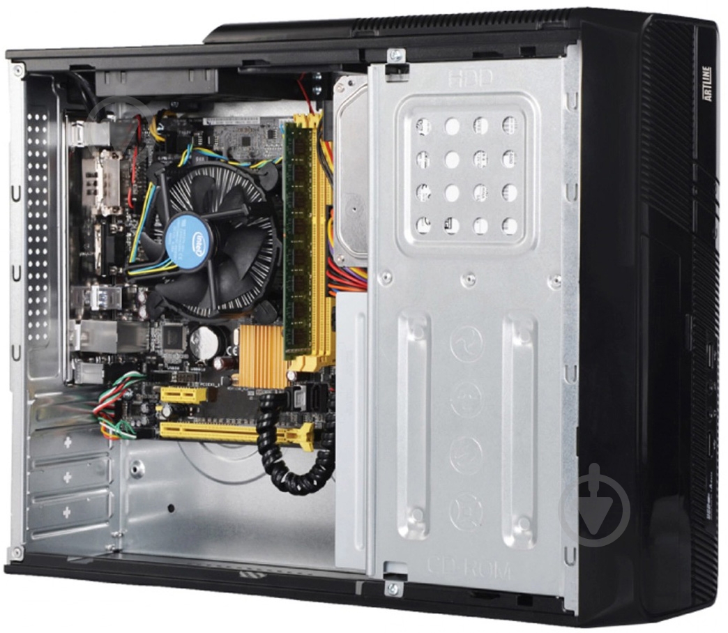 Системный блок Artline Business B25 (B25v35Win) black - фото 4