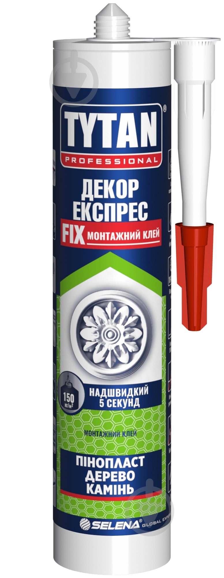 Клей монтажний Tytan Декор Експрес супер-білий 310 мл - фото 1