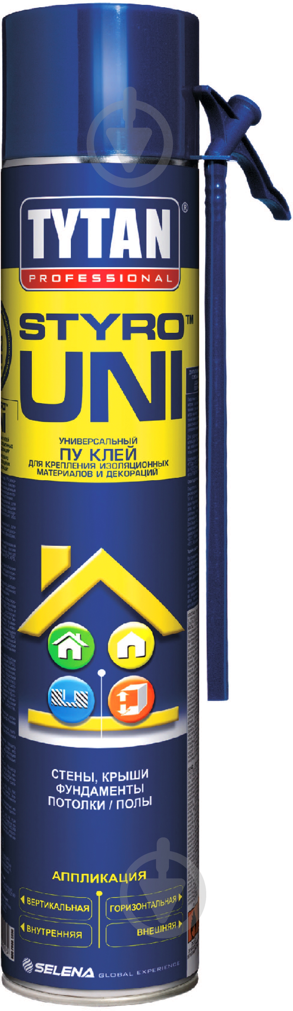 ᐉ Піна-клей Tytan Professional поліуретанова Styro Uni 750 мл • Краща ...