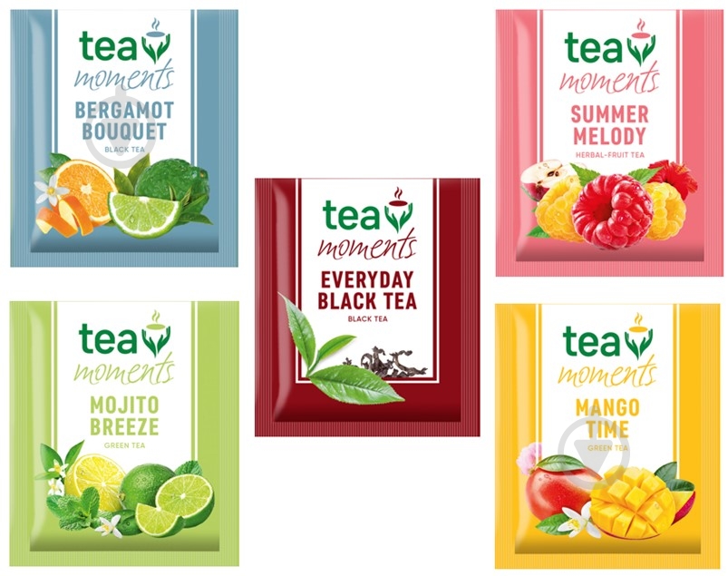 Чай асорті Tea Moments Assorted Collection 50 шт. 84 г - фото 2