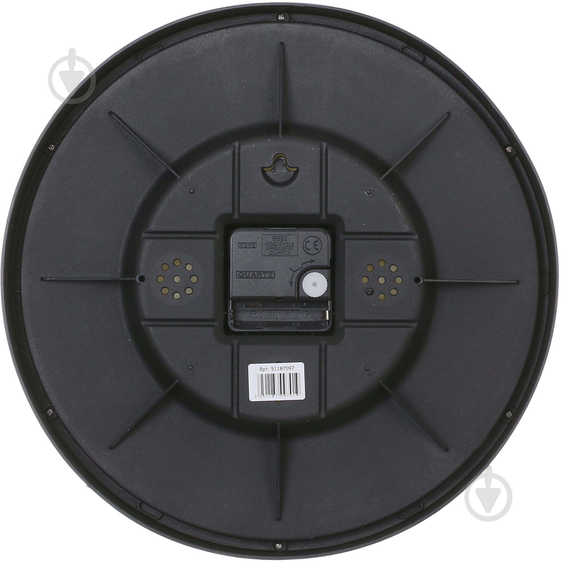 Часы настенные 30 см EG6911D-YP113 - фото 3