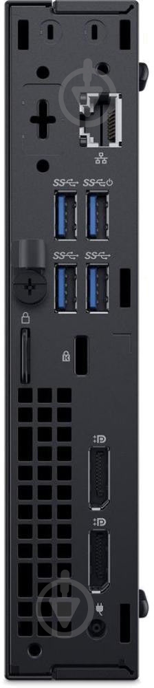Неттоп Dell OptiPlex 7070 MFF (N007O7070MFF_UBU) black - фото 3