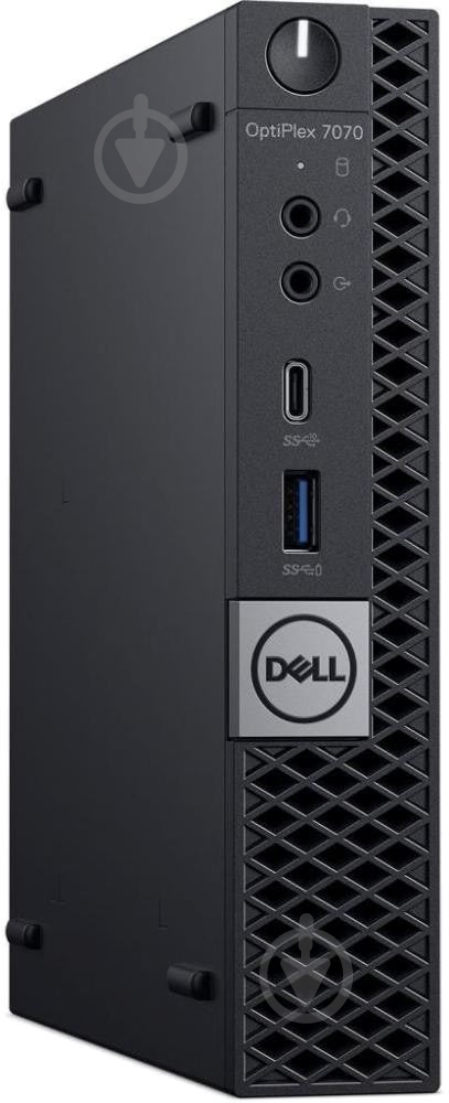 Неттоп Dell OptiPlex 7070 MFF (N007O7070MFF_UBU) black - фото 4