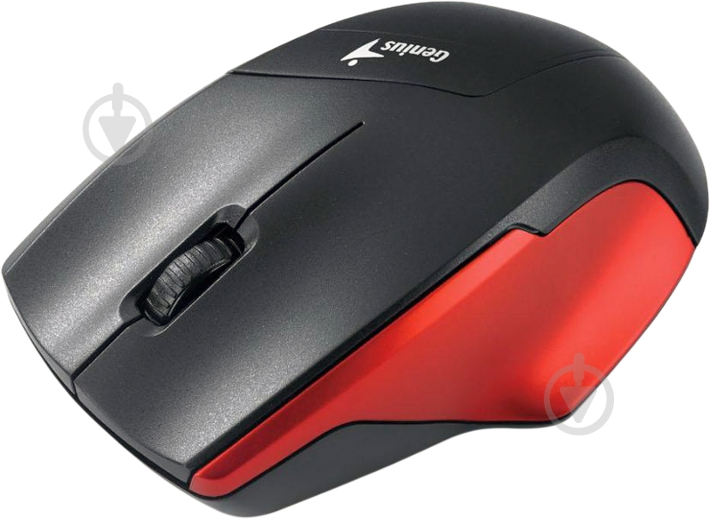 Мышь Genius NS-6015 (31030101101) black/red - фото 1 Мышь Genius NS-6015 (31030101101) black/red - фото 1