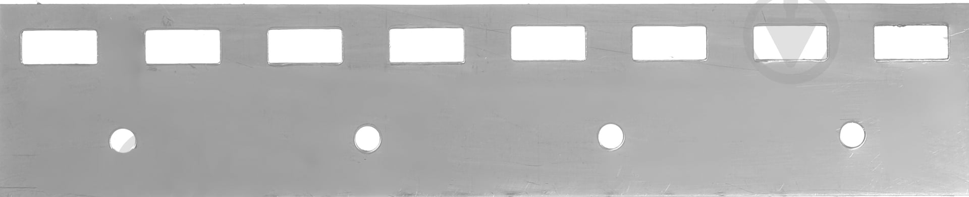 Планка крепежная 200мм н/ж (велика+мала) - фото 3