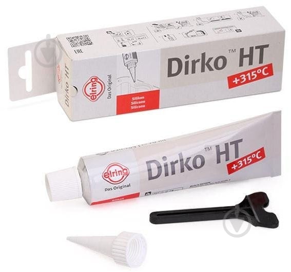 ᐉ Герметик ELRING Dirko Spezial-Silikon (EL 030.793) белый 70 мл ...