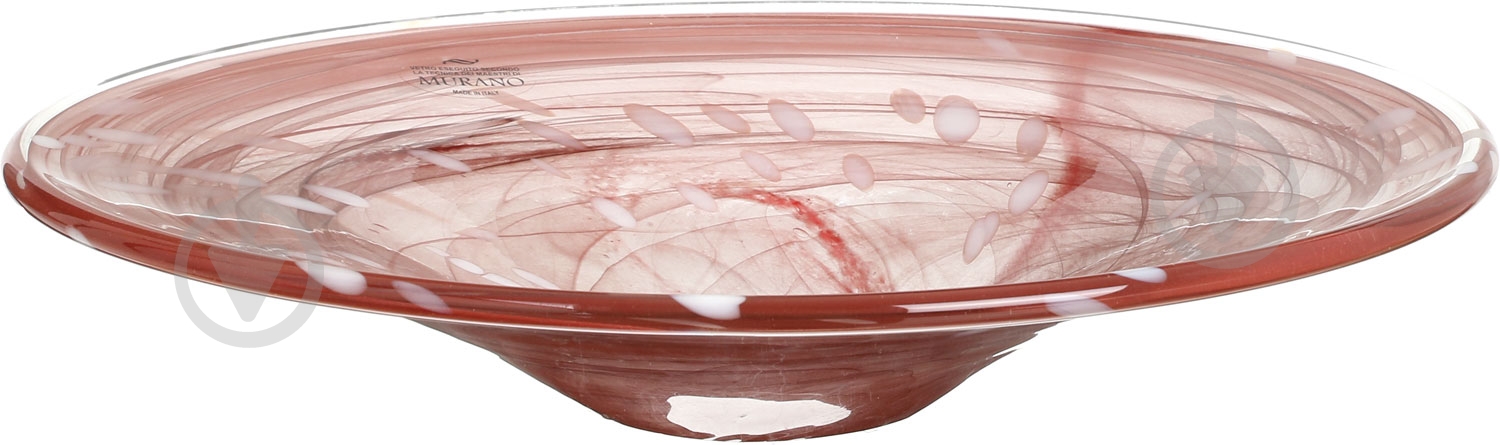 Блюдо Antonio Tammaro Bitter red/white 40 см - фото 2