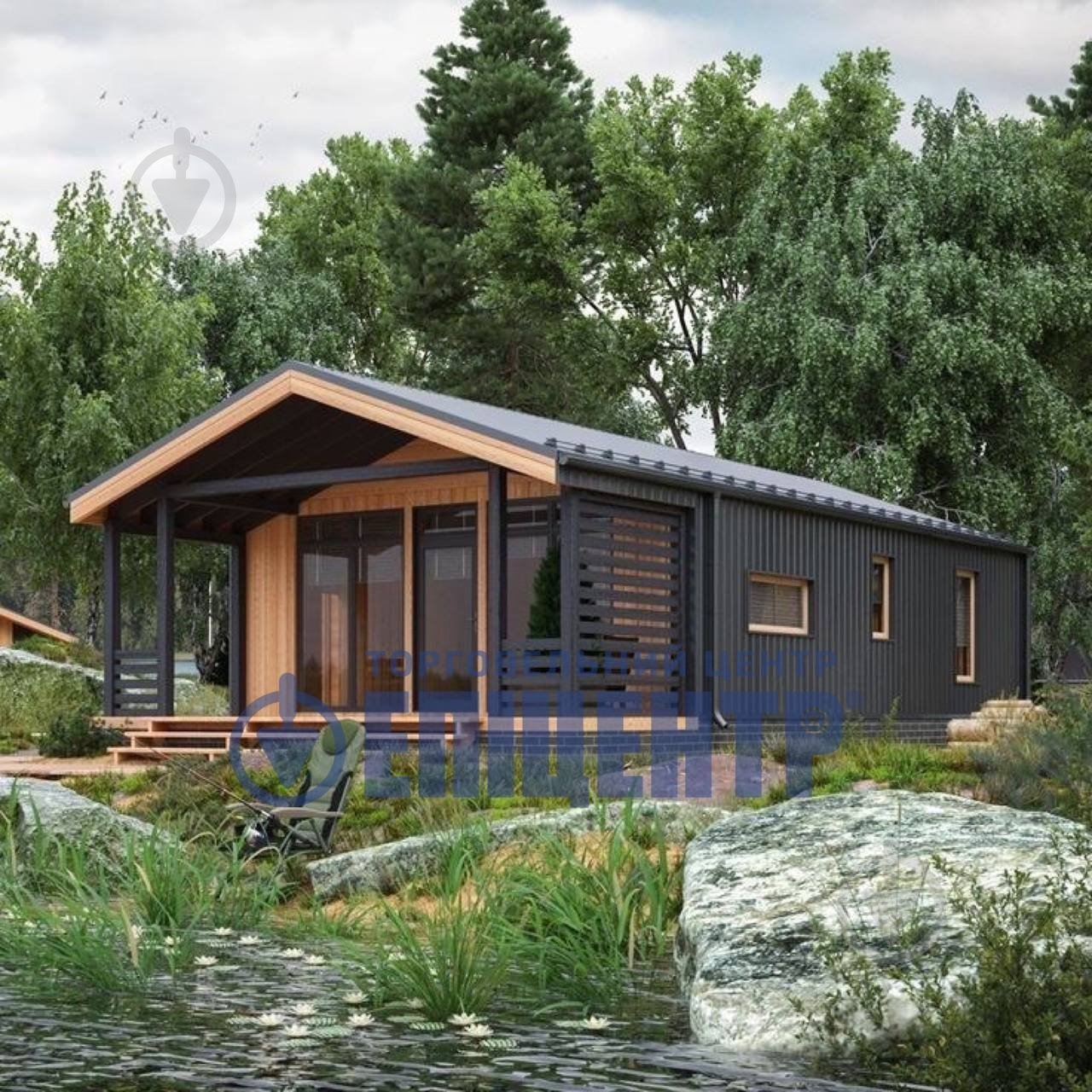 Модульний будинок корисною площею 29 м кв (два модулі) комплектації BARNIX 36 - фото 3