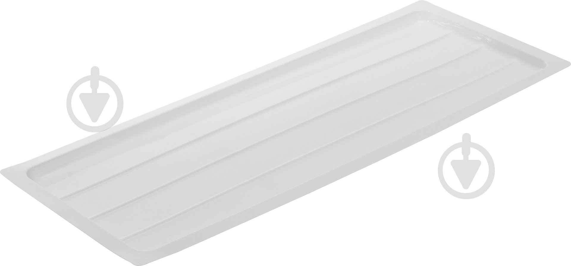 Поддон для сушилки 700 мм белый пластиковый - фото 1