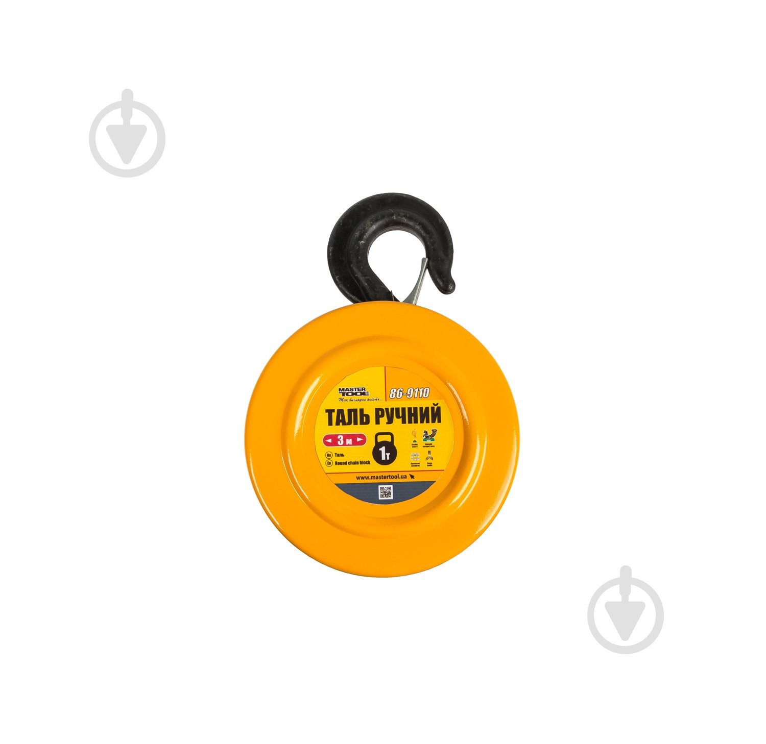 Таль цепная MasterTool 1т 3 м 86-9110 - фото 2