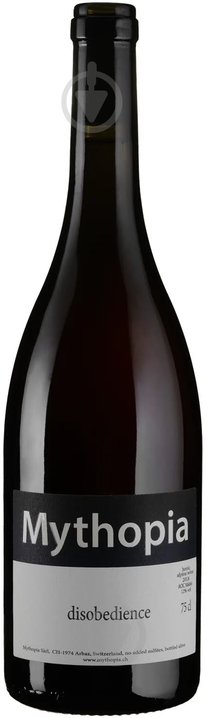 Вино Mythopia Disobedience 2018 0,75 л - фото 1