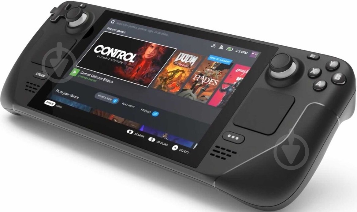 Игровая консоль VALVE® Steam Deck OLED 1 TB (1020_1024) black - фото 4 Игровая консоль VALVE® Steam Deck OLED 1 TB (1020_1024) black - фото 4