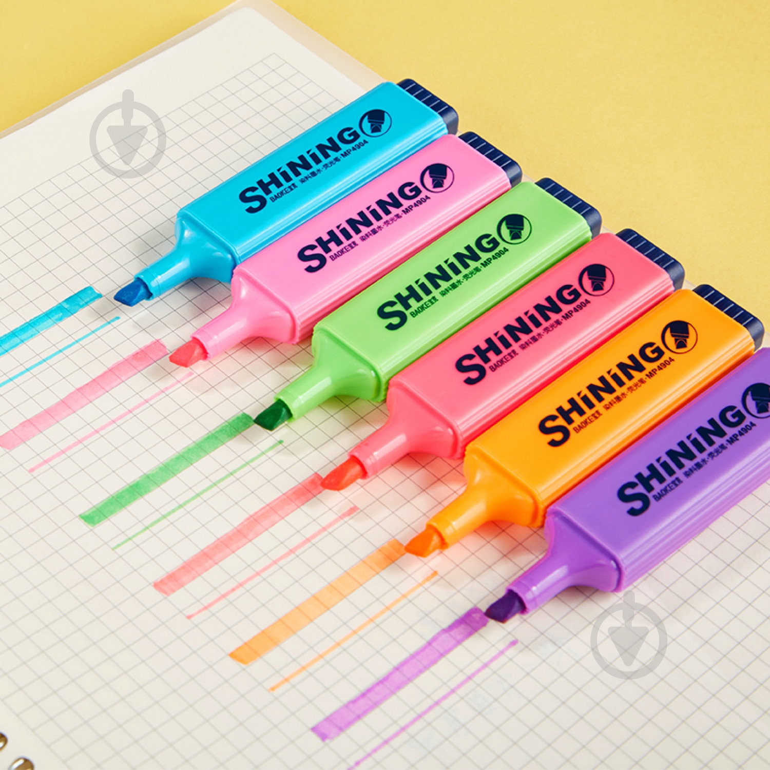 Маркер текстовый Baoke 2-4 мм Shining синий MARK-TXT-BAO-MP4904B - фото 4 Маркер текстовый Baoke 2-4 мм Shining синий MARK-TXT-BAO-MP4904B - фото 4