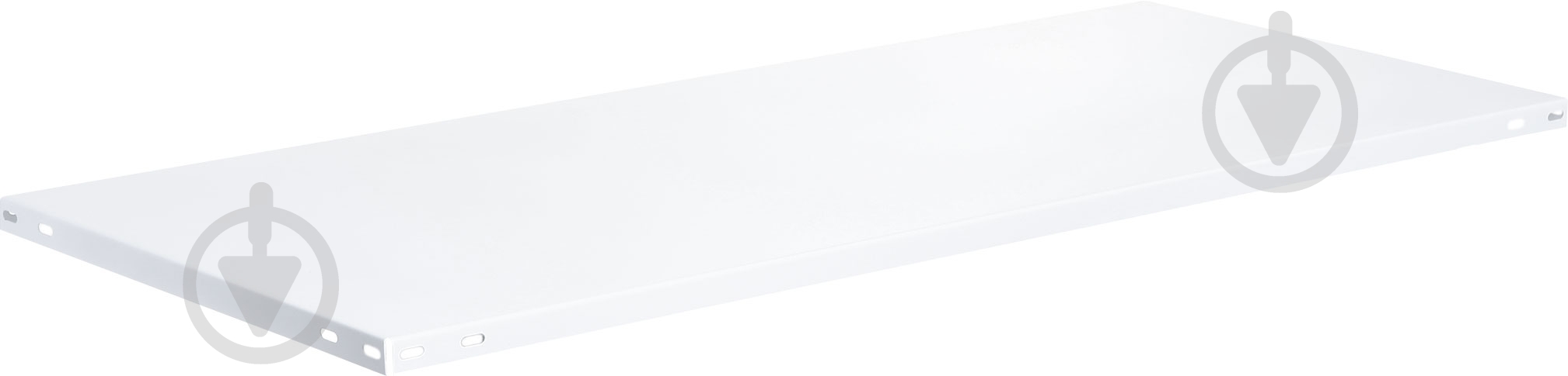 Полка для стеллажа 30x340x950 мм Kolchuga белый металл - фото 1