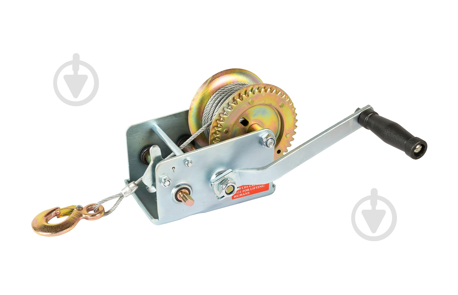 Ручная лебедка MasterTool 907 кг 10 м 86-8190 - фото 1