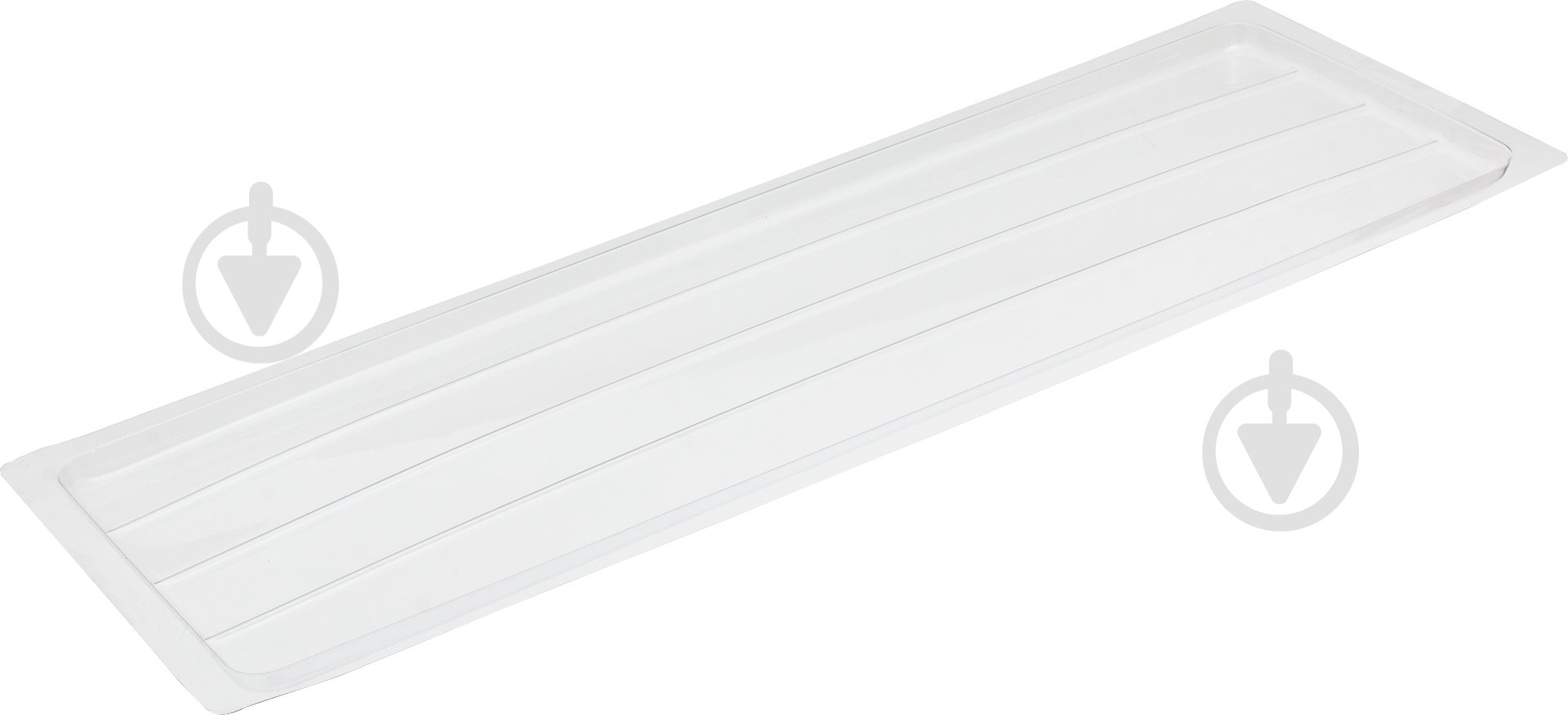 Поддон для сушилки 800 мм прозрачный пластиковый - фото 1