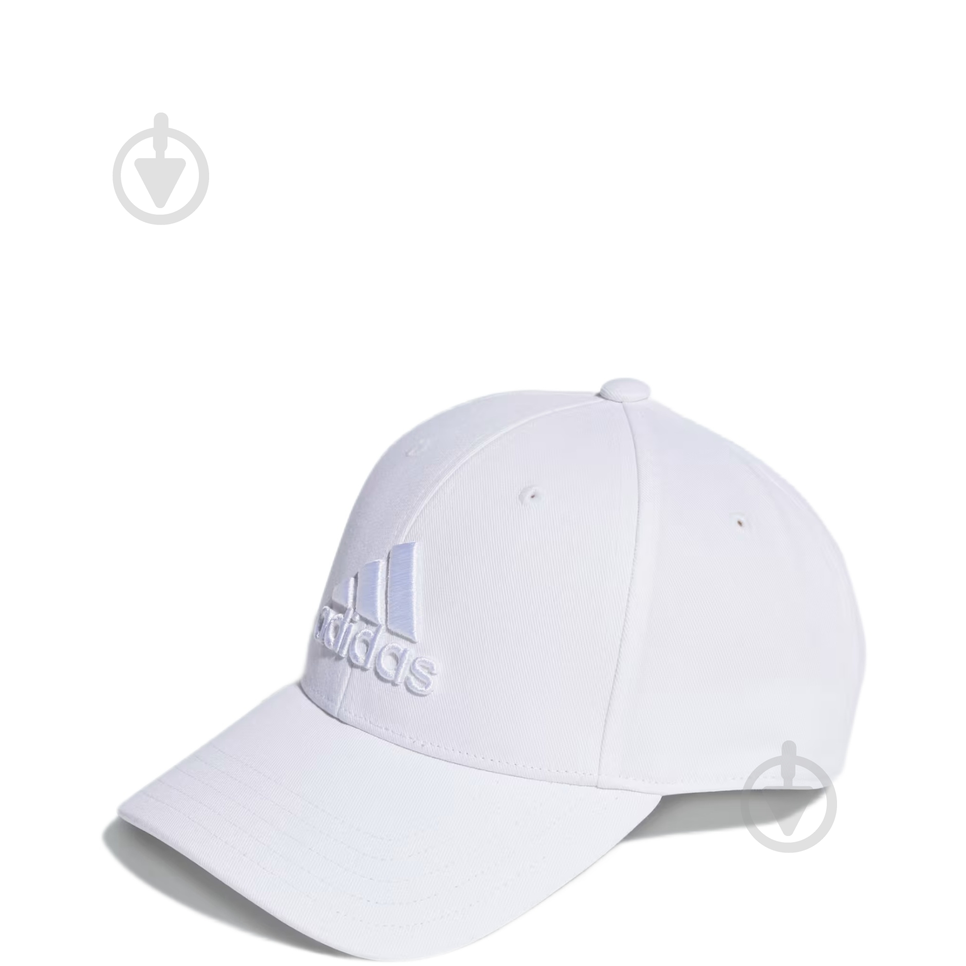 Кепка Adidas BBALL CAP TONAL IR7902 OSFW белый - фото 1