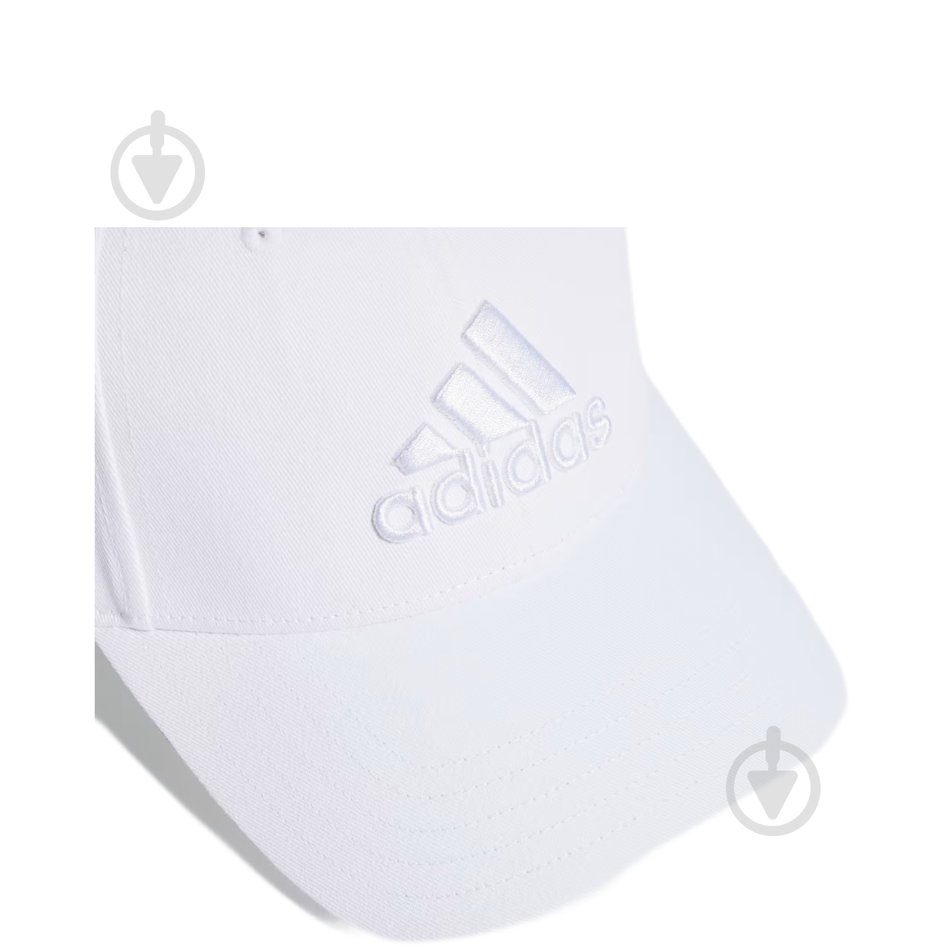 Кепка Adidas BBALL CAP TONAL IR7902 OSFW белый - фото 3