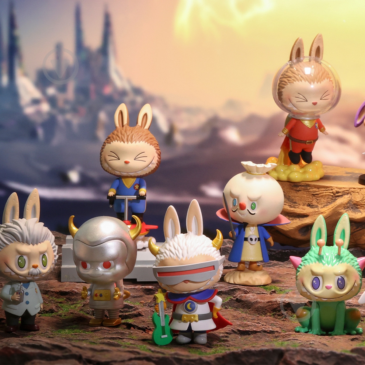 Ігрова фігурка-сюрприз POP MART THE MONSTERS серія Space Adventures MSSA-01 - фото 2 Ігрова фігурка-сюрприз POP MART THE MONSTERS серія Space Adventures MSSA-01 - фото 2