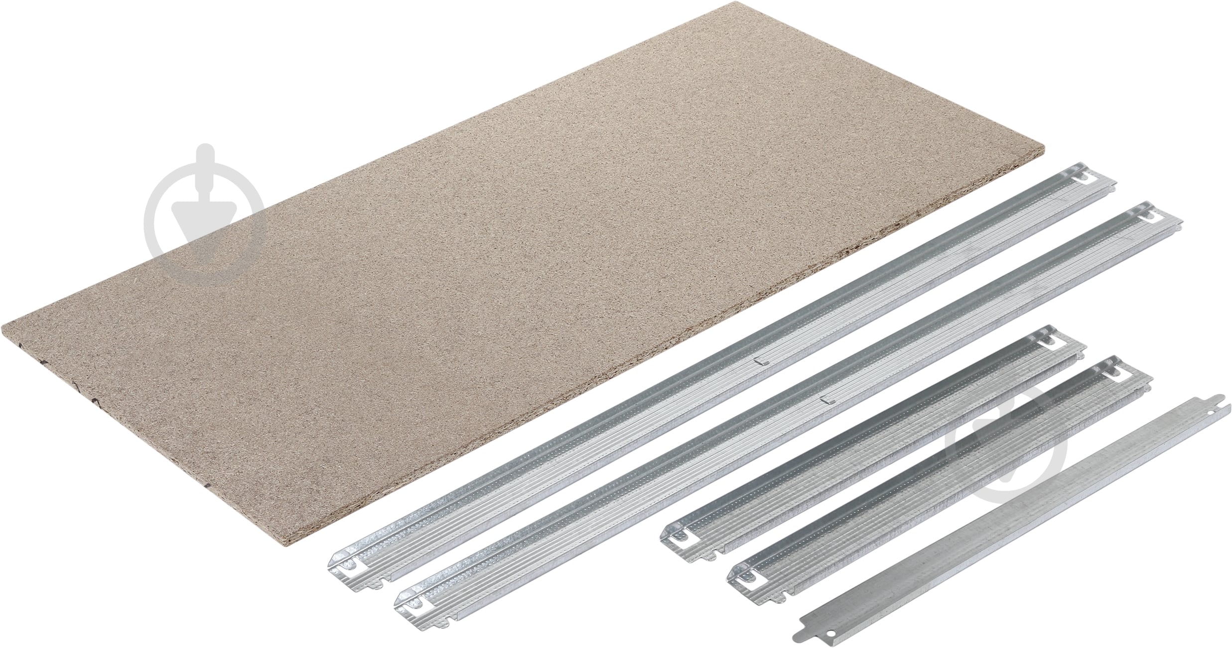 Полиця для стелажа 48x910x460 мм світлий ДСП - фото 1