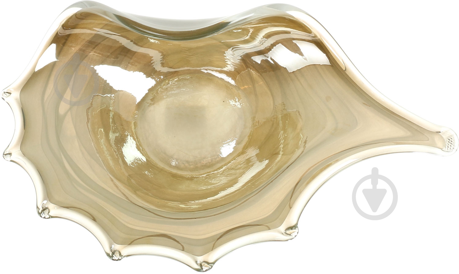 Блюдо Antonio Tammaro Paguro Gold Pearl 48 см - фото 1 Блюдо Antonio Tammaro Paguro Gold Pearl 48 см - фото 1