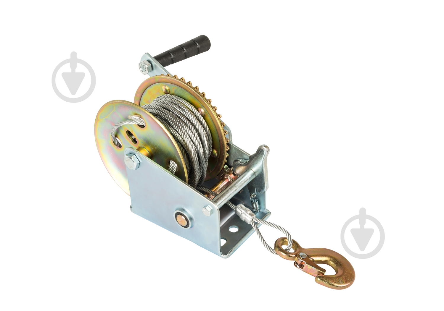 Ручная лебедка MasterTool 454 кг 10 м 86-8145 - фото 1