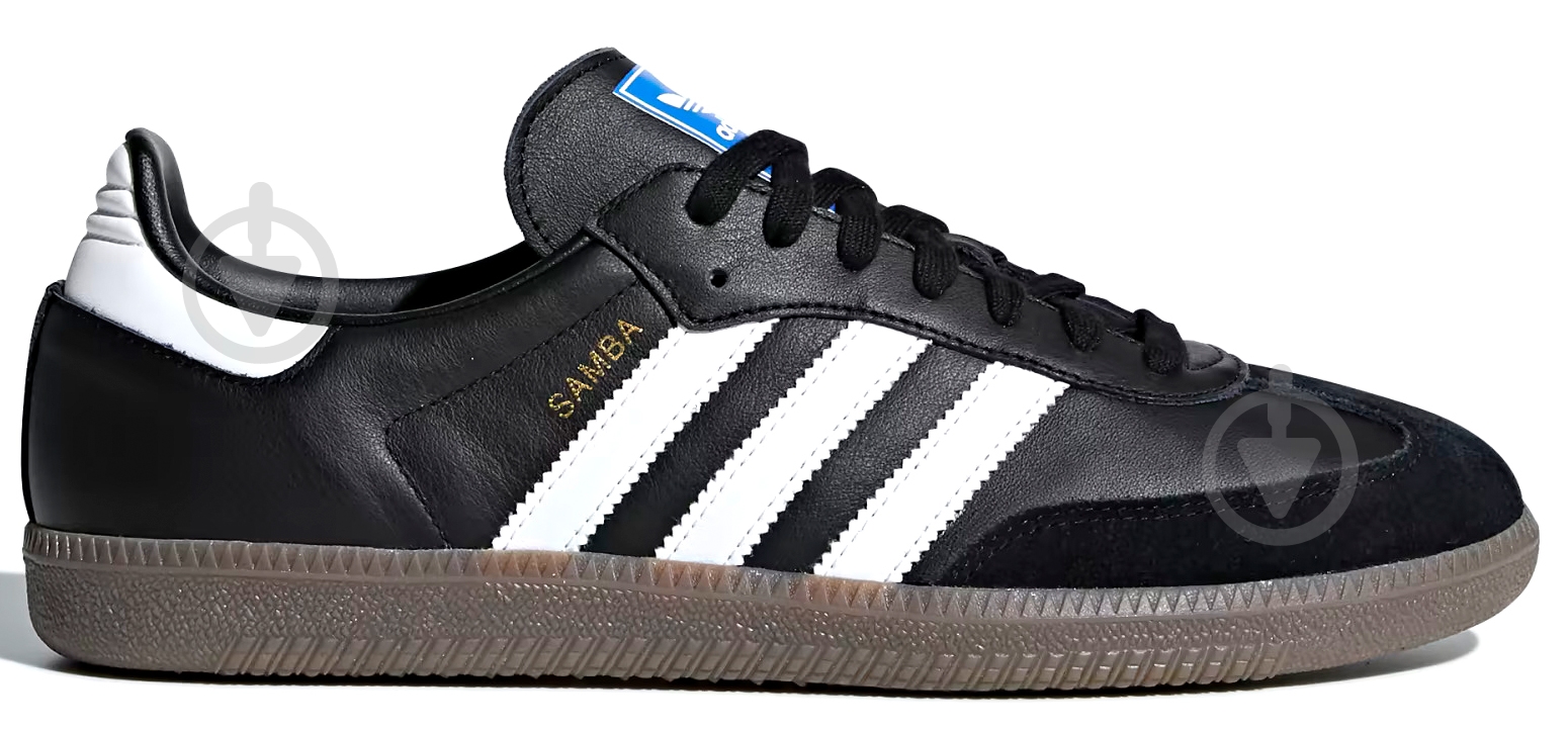 Кроссовки Adidas SAMBA OG B75807 р.46 черные - фото 1