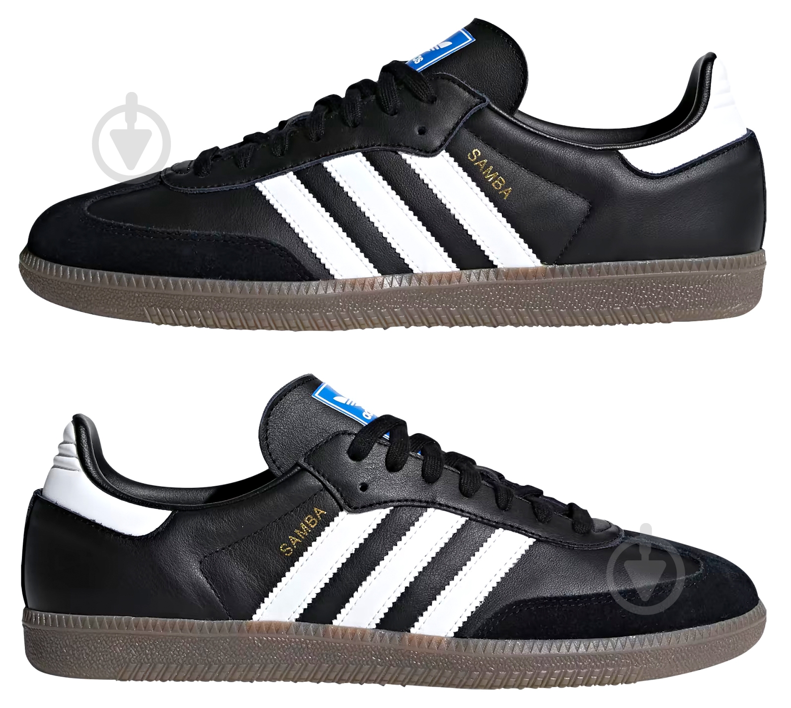 Кроссовки Adidas SAMBA OG B75807 р.46 черные - фото 4