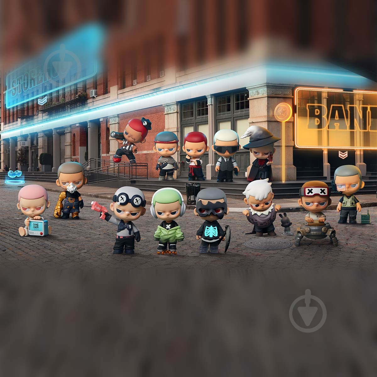 Ігрова фігурка-сюрприз POP MART KUBO серія Select Your Character KBSYC-01 - фото 2 Ігрова фігурка-сюрприз POP MART KUBO серія Select Your Character KBSYC-01 - фото 2