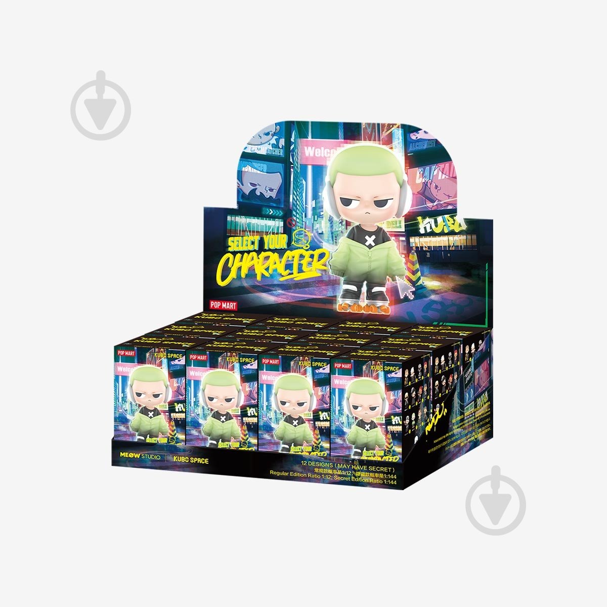 Ігрова фігурка-сюрприз POP MART KUBO серія Select Your Character KBSYC-01 - фото 16 Ігрова фігурка-сюрприз POP MART KUBO серія Select Your Character KBSYC-01 - фото 16