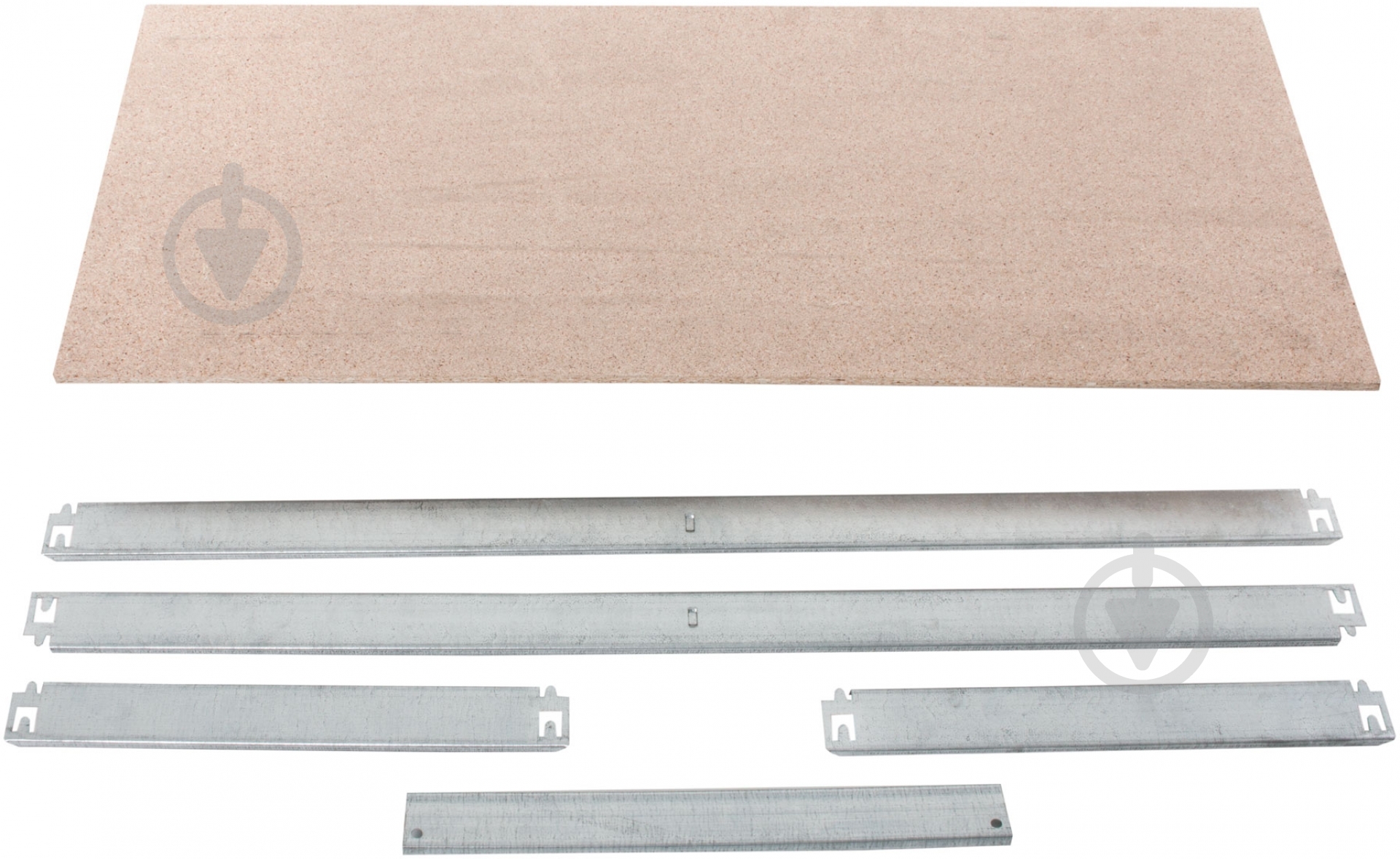 Полка для стеллажа 1100x460x10 мм светлый ДСП - фото 3