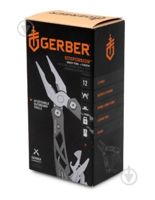 Мультитул Gerber Knives Suspension Multi, 12 инструментов 1027823 - фото 7 Мультитул Gerber Knives Suspension Multi, 12 инструментов 1027823 - фото 7