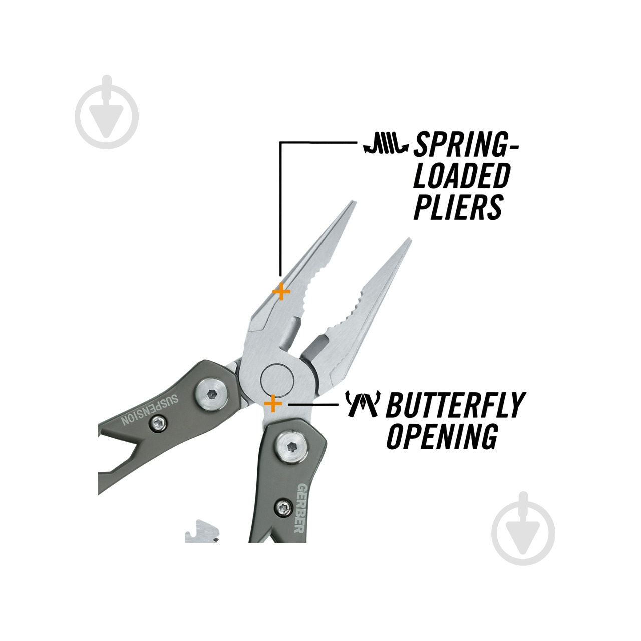 Мультитул Gerber Knives Suspension Multi, 12 инструментов 1027823 - фото 4 Мультитул Gerber Knives Suspension Multi, 12 инструментов 1027823 - фото 4