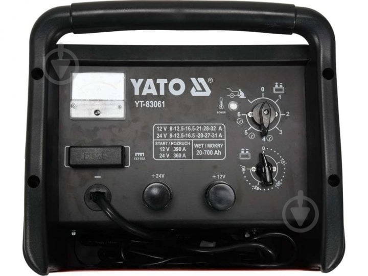 Пускозарядное устройство YATO 800 А/год (YT-83062) - фото 3