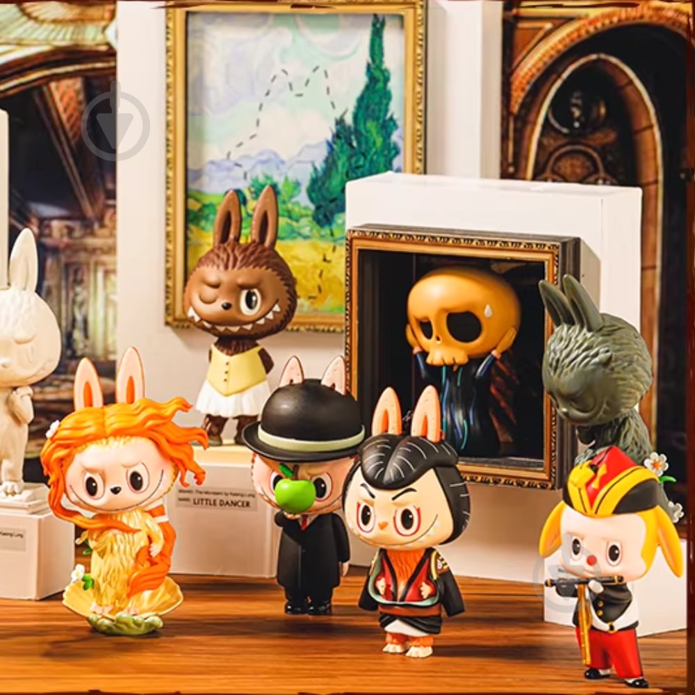 POP MART LABUBU フィギュアセット まとめ売り ᐉ Ігрова фігурка-сюрприз POP MART THE MONSTERS серія LABUBU Art