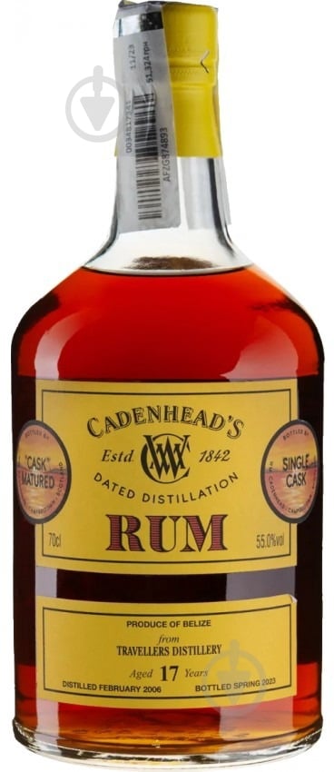Ром Cadenhead Travellers 0,7 л - фото 1