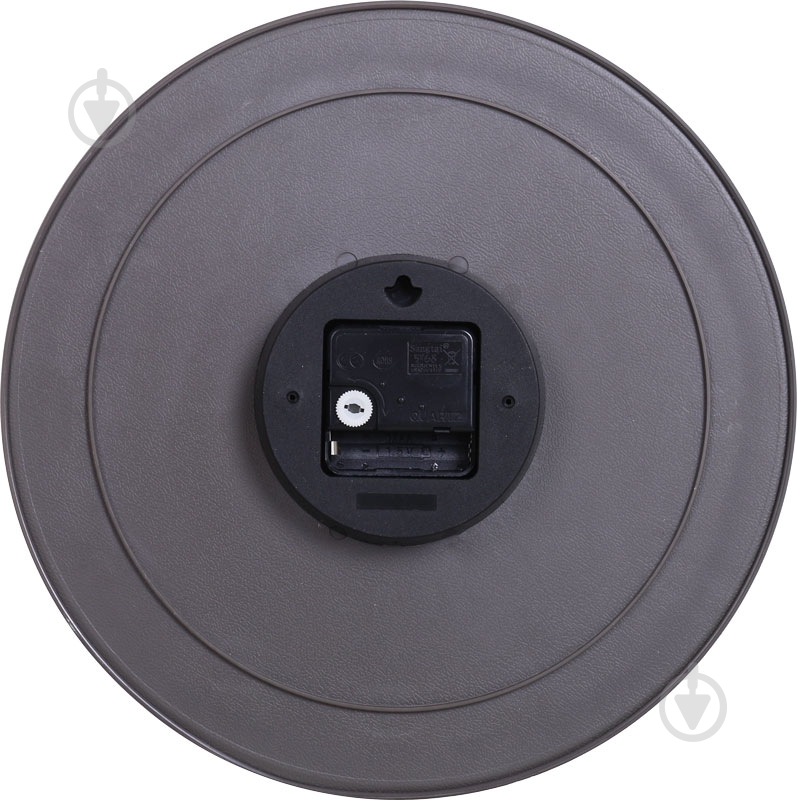 Часы настенные Moon 30,5 см графит - фото 3