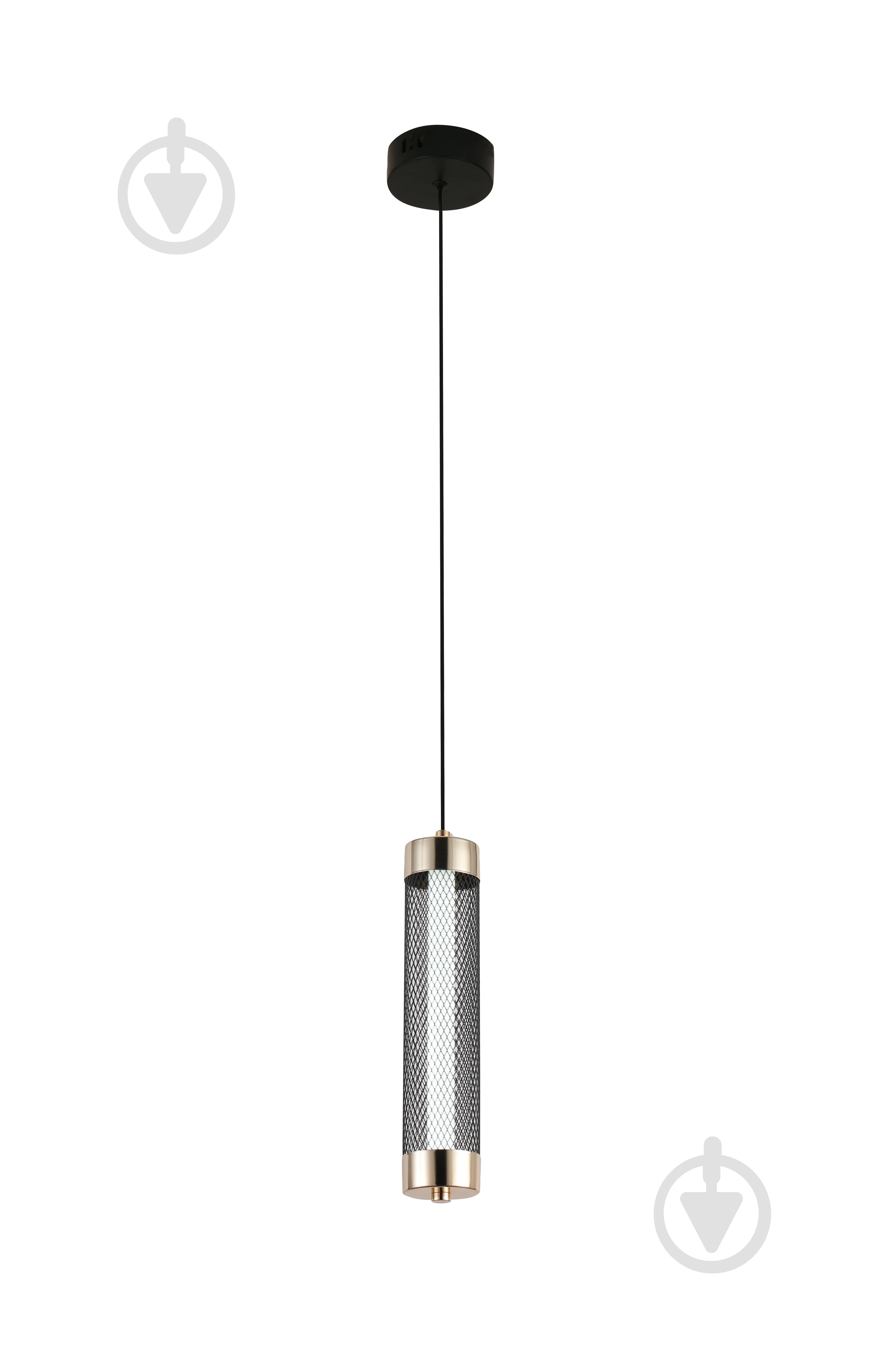 Подвес Sensio Jade 8 Вт /LED-модуль черный/золото LS-2666/1PG-8W6500K - фото 2