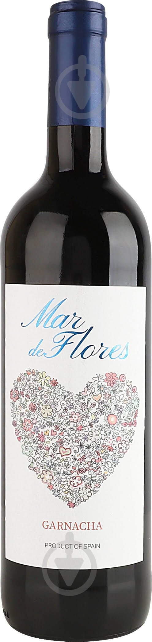 Вино Mar de Flores красное сухое 13% Garnacha 0,75 л - фото 1 Вино Mar de Flores красное сухое 13% Garnacha 0,75 л - фото 1