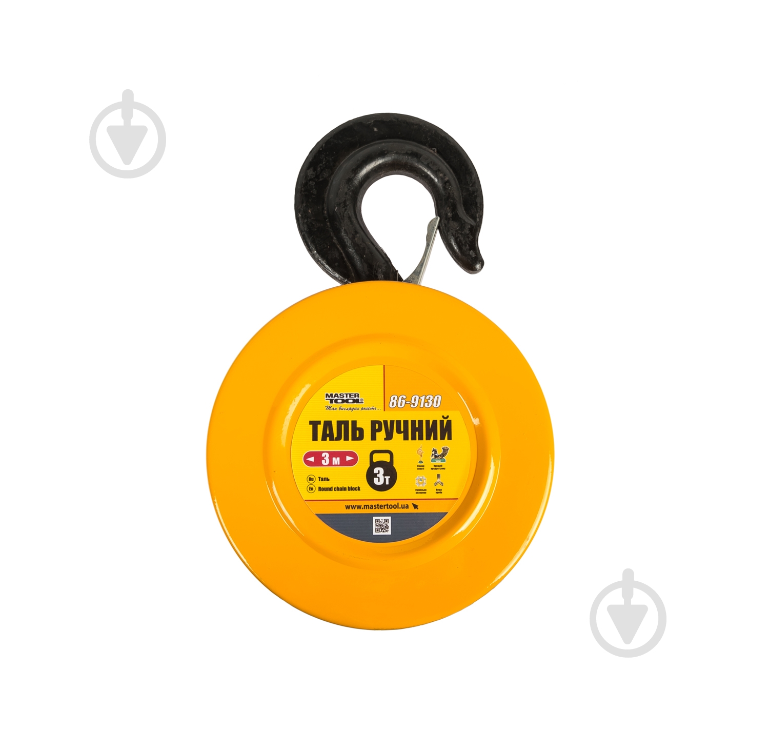 Таль цепная MasterTool 3т 3 м 86-9130 - фото 2