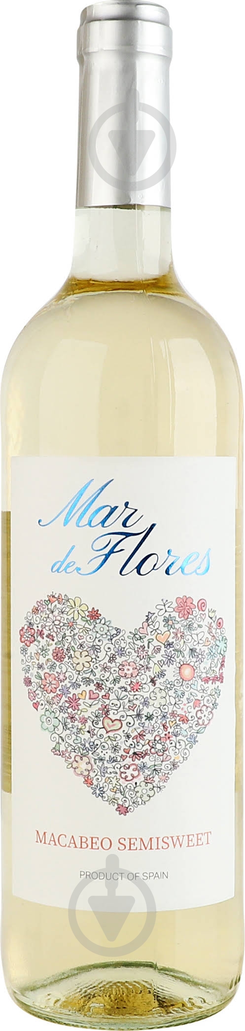 Вино Mar de Flores Macabeo 0,75 л - фото 1 Вино Mar de Flores Macabeo 0,75 л - фото 1